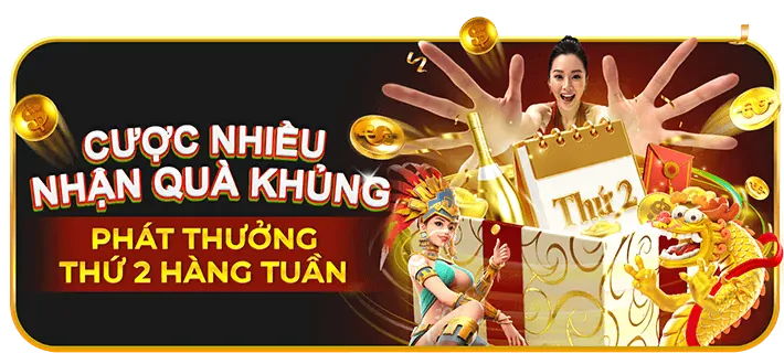 Thưởng nạp lại cho các lần nạp tiếp theo tại qg88